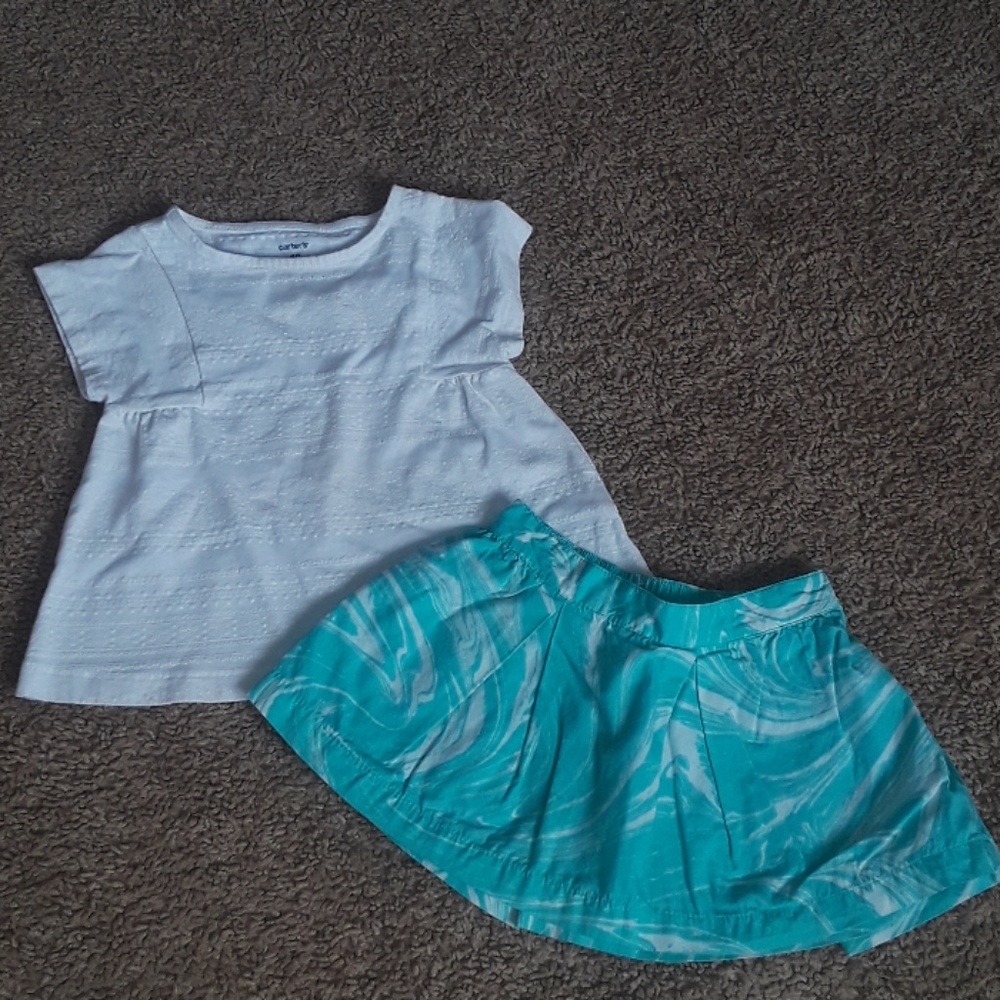 Girl skirt set